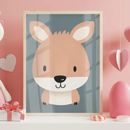 Cuadro Decorativo Infantil, Zorro Bebé