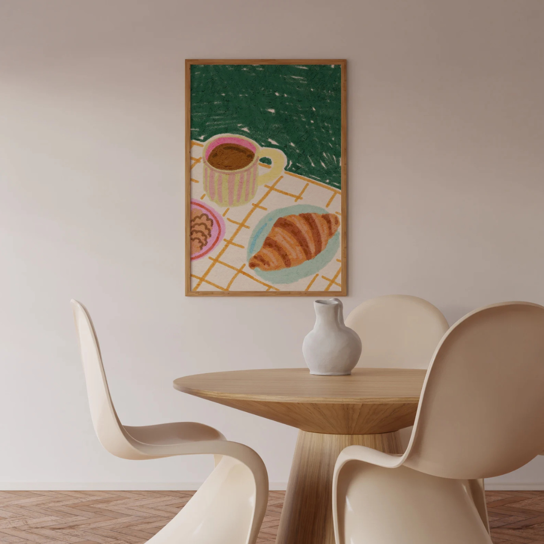 Cuadro Decorativo Club de Café Club del Desayuno I