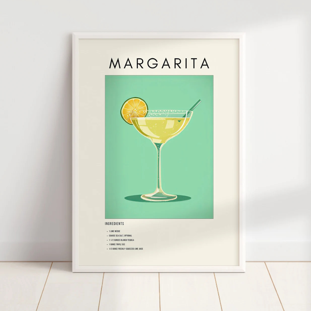 Cuadro Decorativo Cóctel margarita
