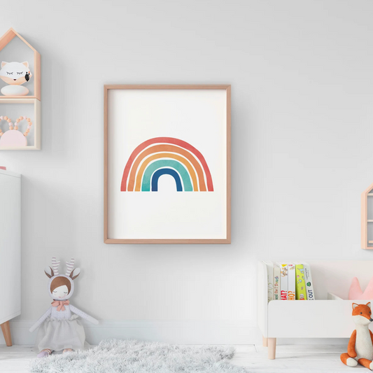 Cuadro Decorativo Infantil , Arcoiris