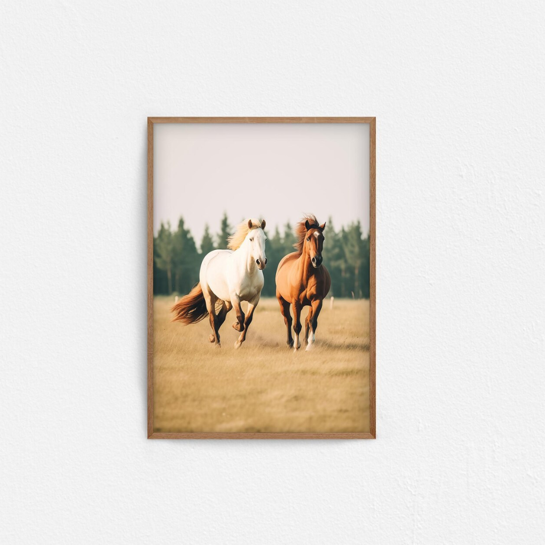 Cuadro Decorativo fotografía rústica de granja, decoración del oeste