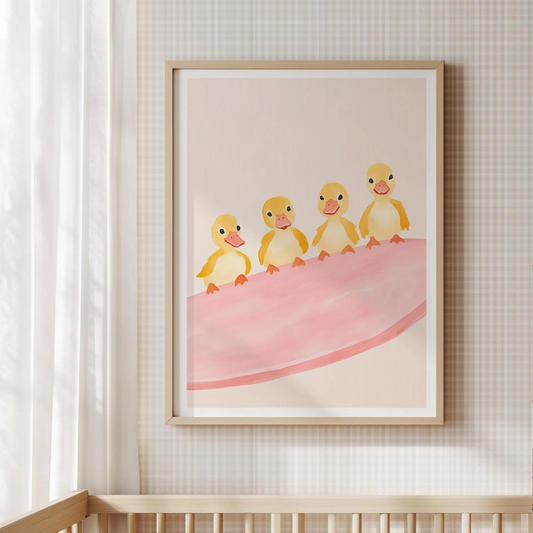 Cuadro Decorativo Infantil , Elefante , Estrellas