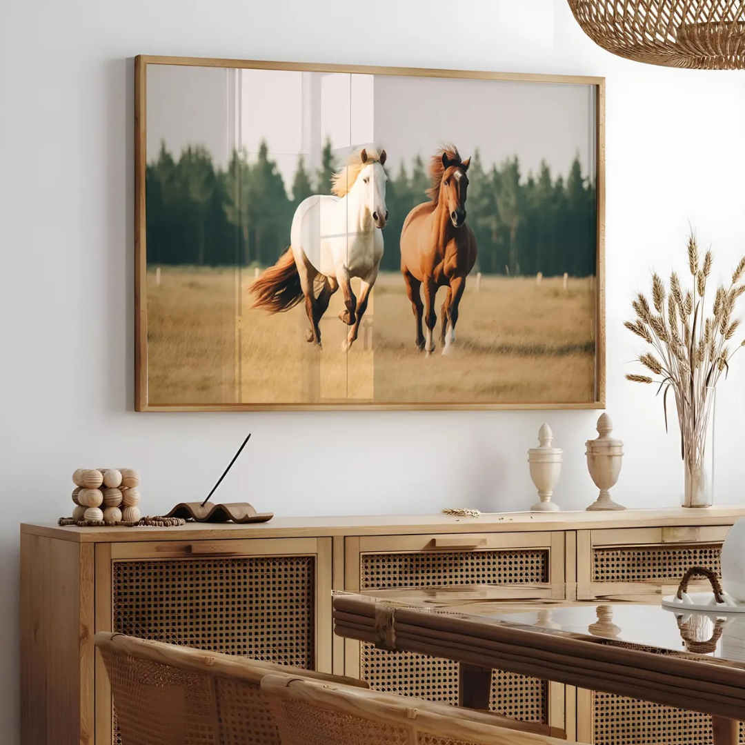 Cuadro Decorativo fotografía rústica de granja, decoración del oeste II