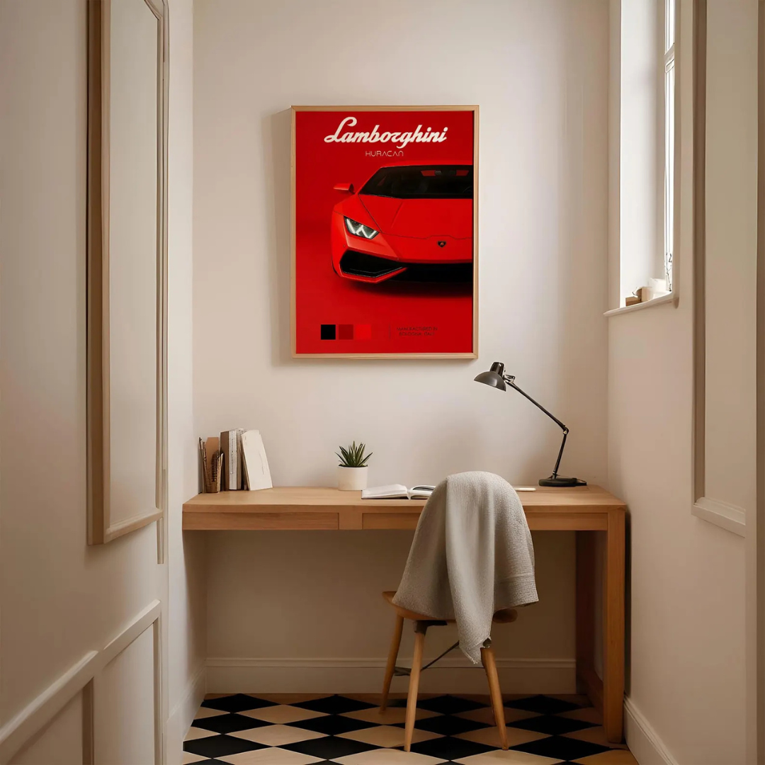 Cuadro Deportivo lamborghini Hurcan
