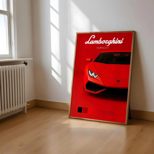 Cuadro Deportivo lamborghini Hurcan