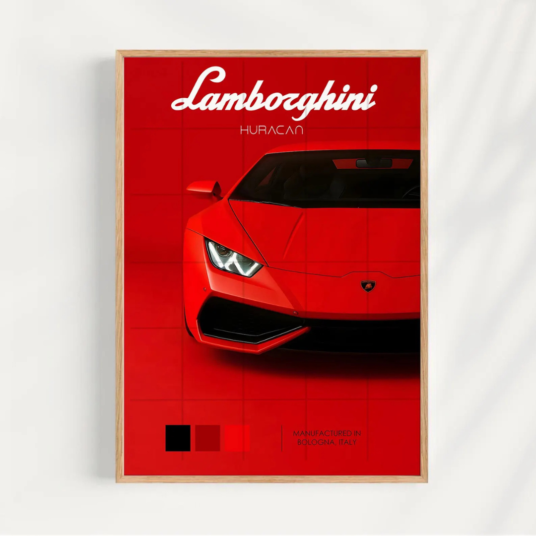 Cuadro Deportivo lamborghini Hurcan