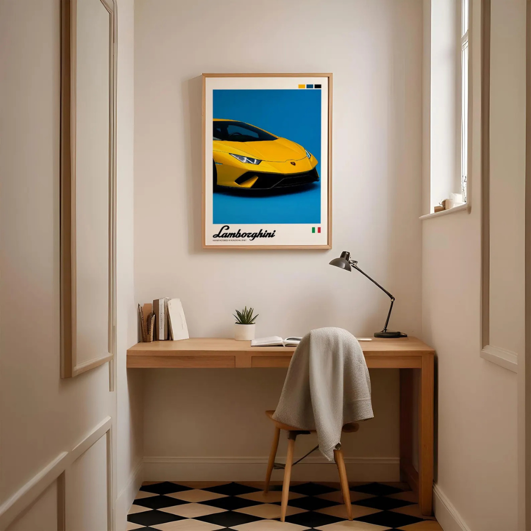 Cuadro Deportivo Lamborghini Aventador