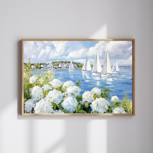 Cuadro Decorativo veleros de Nantucket