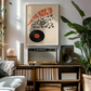 Cuadro Decorativo Musical Vinilo