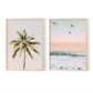 Set x2 Cuadros playa colores pasteles