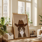 Cuadro Decorativos Gatos con Sombrero