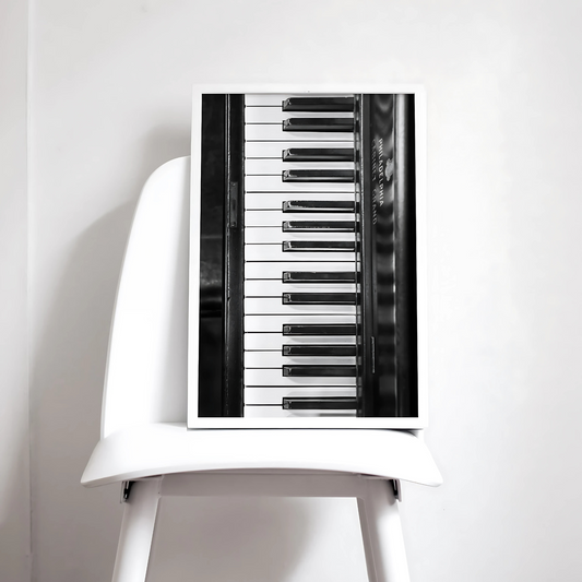 Cuadro Decorativo Musical Piano