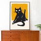 Cuadro Decorativo Gato Sonrisa *
