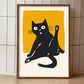 Cuadro Decorativo Gato Sonrisa *