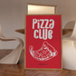 Cuadro Decorativo Arte mural Pizza dibujada a mano I