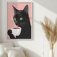 Cuadro Café de Gato Negro