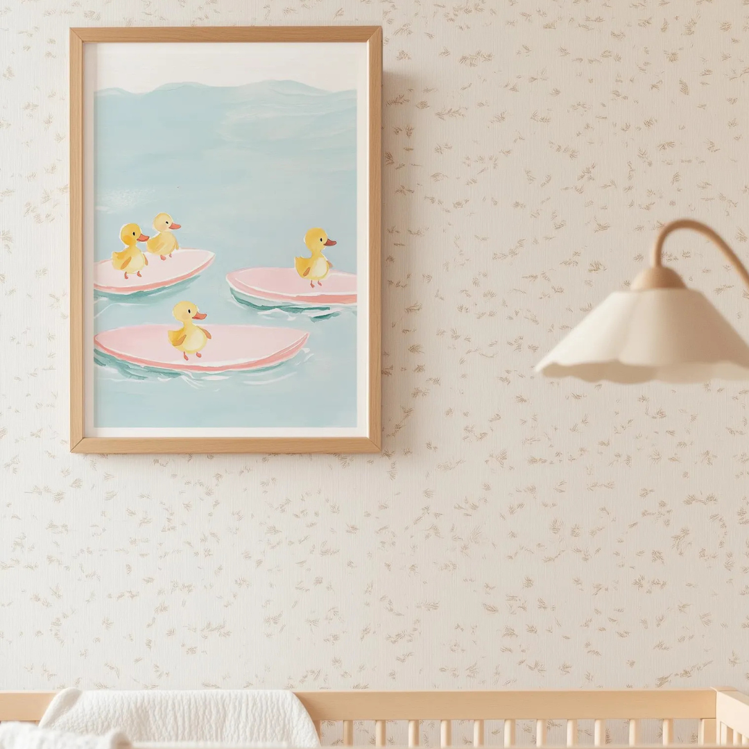 Cuadro Decorativo Infantil , Patitos bebés