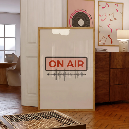 Cuadro Decorativo Musical On Air