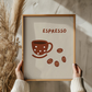 Cuadro Decorativo Cafecito, cocina retro, hogar