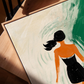 Cuadro Decorativo ilustración Mujer