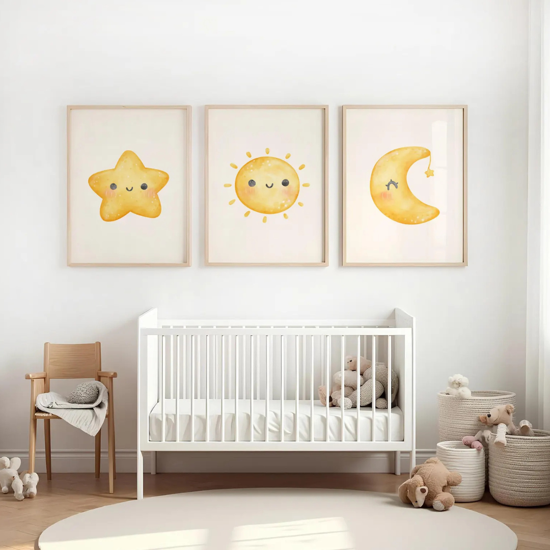 Set x3 Cuadros decorativos infantiles