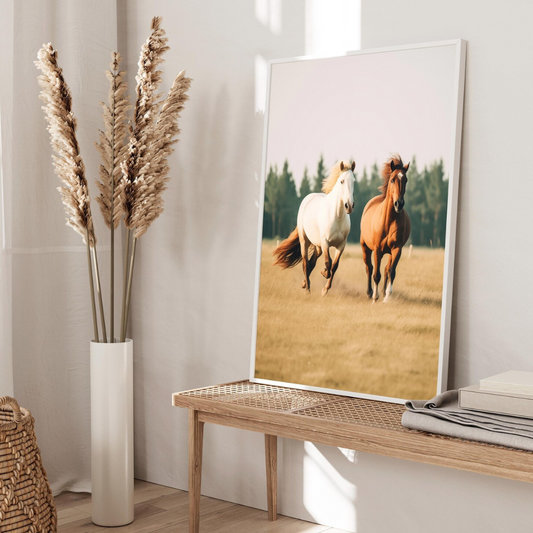 Cuadro Decorativo fotografía rústica de granja, decoración del oeste