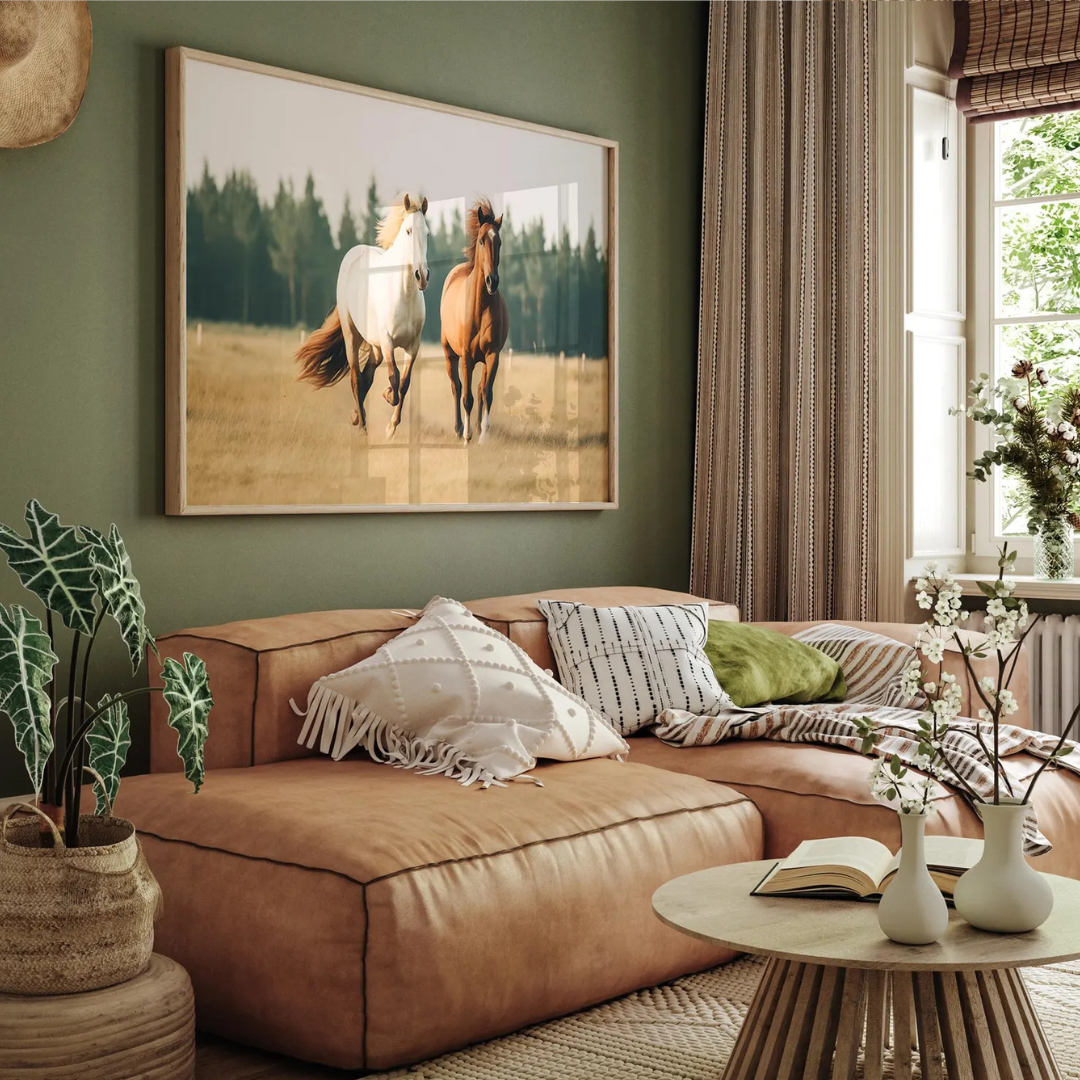 Cuadro Decorativo fotografía rústica de granja, decoración del oeste II