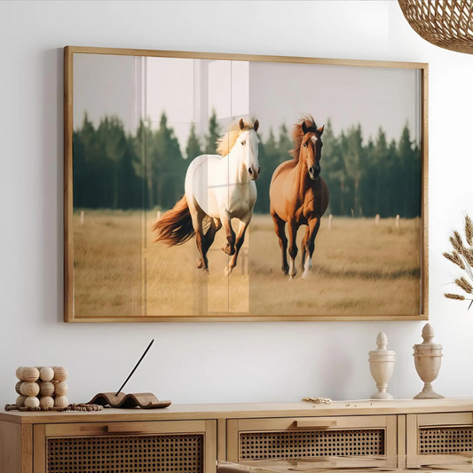 Cuadro Decorativo fotografía rústica de granja, decoración del oeste II