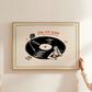 Cuadro Decorativo Musical Vinilo