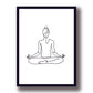 Cuadro Decorativo Yoga, Deporte, Zen, Paz - Tree House Deco