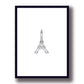 Cuadro Decorativo Viajes, Travel, Torre Eiffel - Tree House Deco