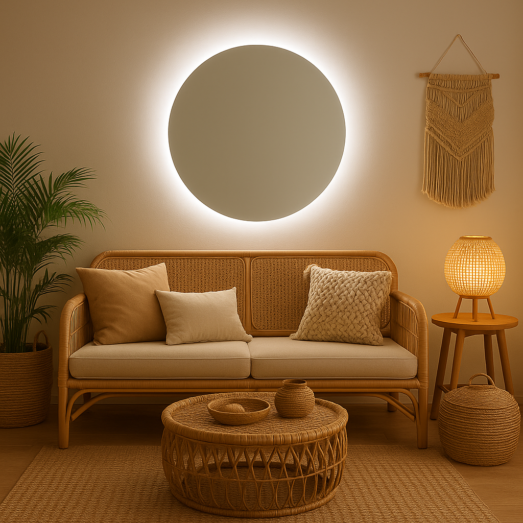 Espejo Circular LED