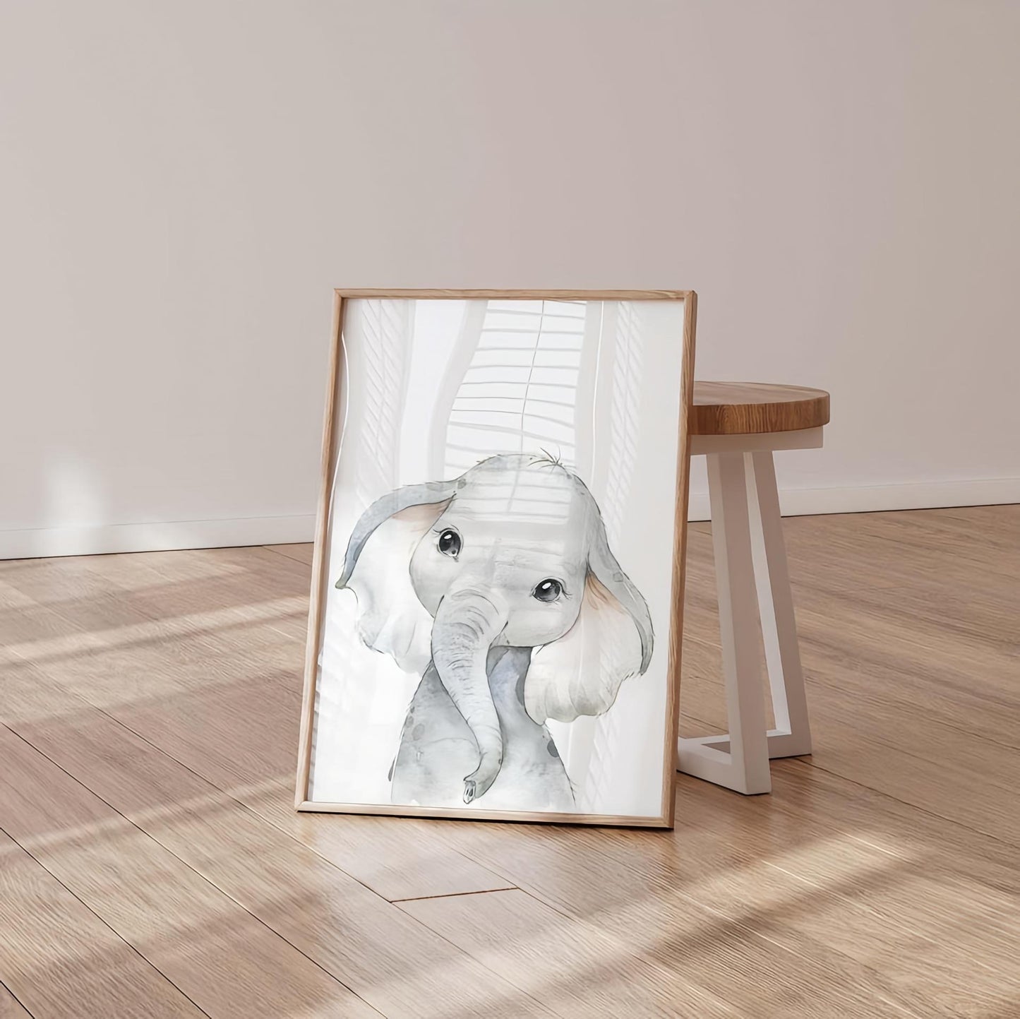 Set x3 Cuadros animales bebé infantiles