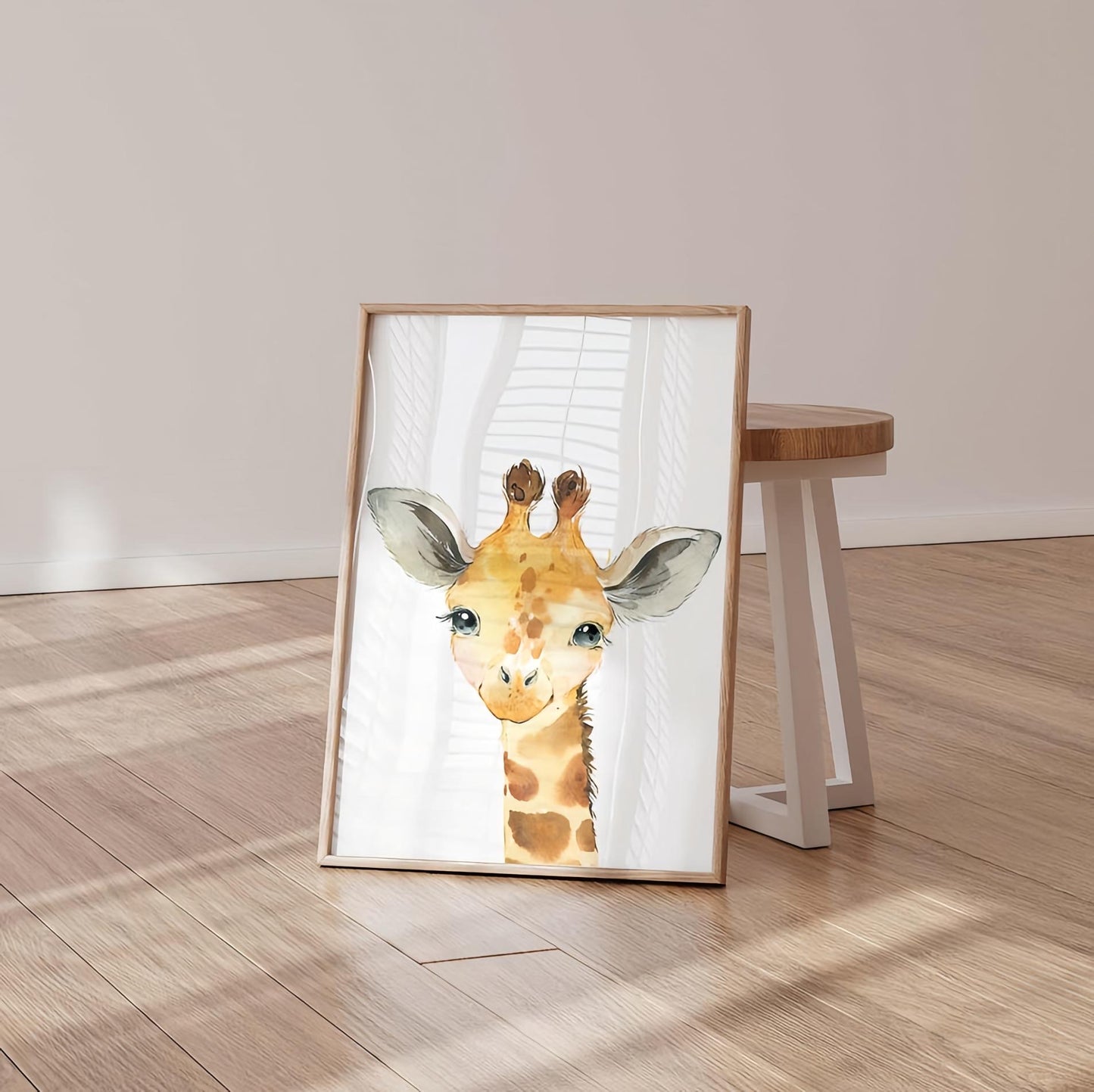 Set x3 Cuadros animales bebé infantiles