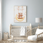 Cuadros osito luna infantil