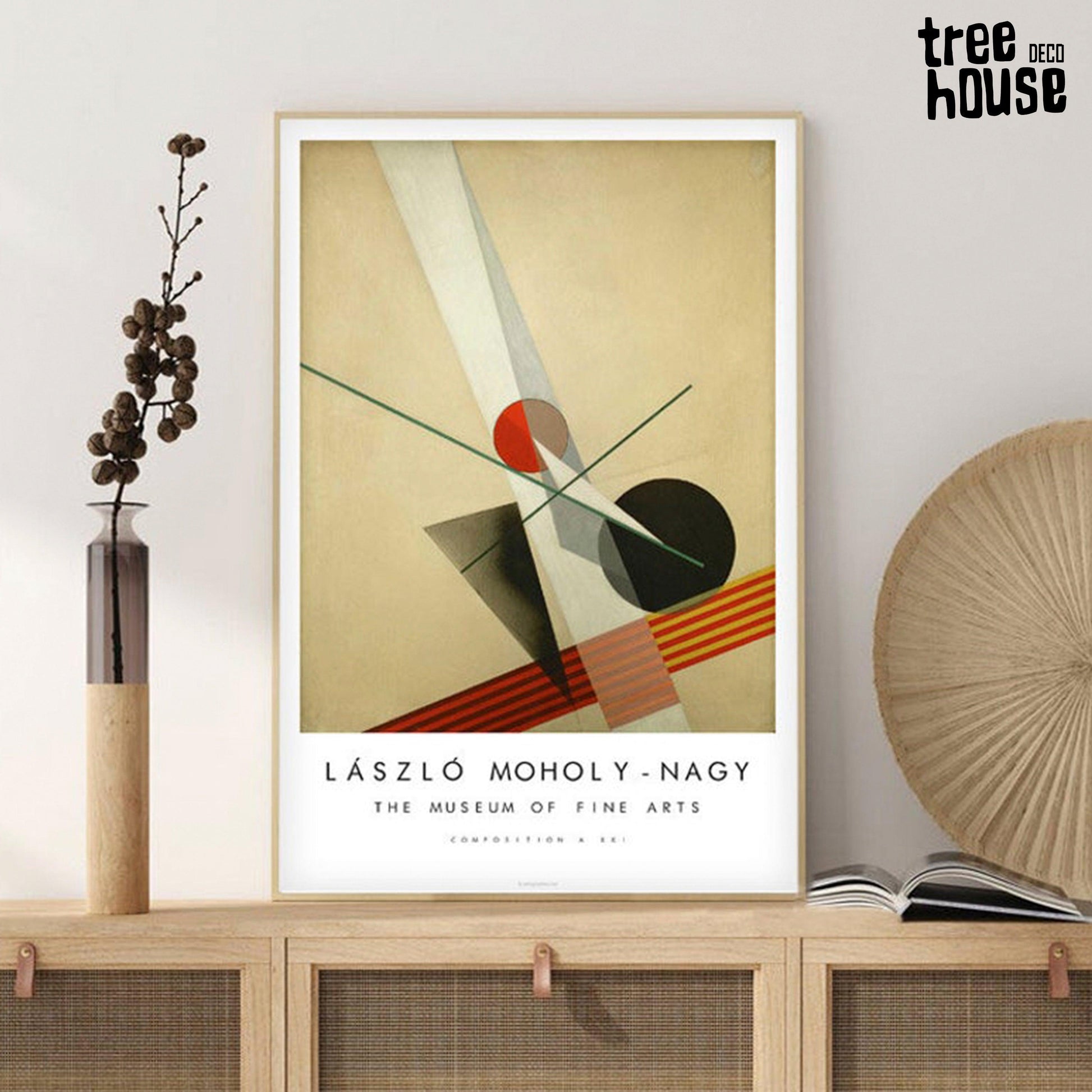 Cuadro Decorativo de Laszlo Moholy Nagy - Tree House Deco