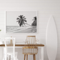 Cuadro Decorativo  palmera, póster de playa