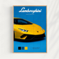 Cuadro Deportivo Lamborghini Aventador