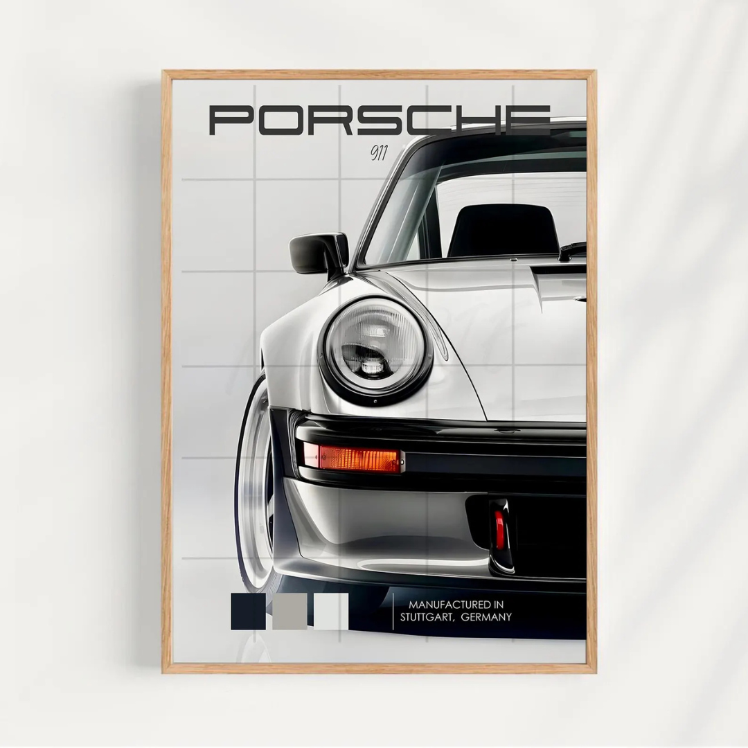 Cuadro Deportivo Porsche 911