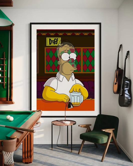 Cuadro Decorativo Homero Simpson VII