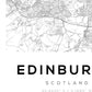 Cuadro Decorativo Maps , Edinburgh - Tree House Deco