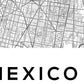 Cuadro Decorativo Maps , Mexico City - Tree House Deco