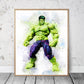 Cuadro Decorativo Infantil , Hulk Animado - Tree House Deco