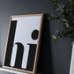 Cuadro Decorativo Frase , "hi" - Tree House Deco