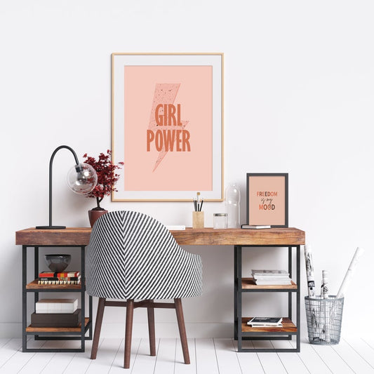 Cuadro Decorativo Frida , Girl Power - Tree House Deco