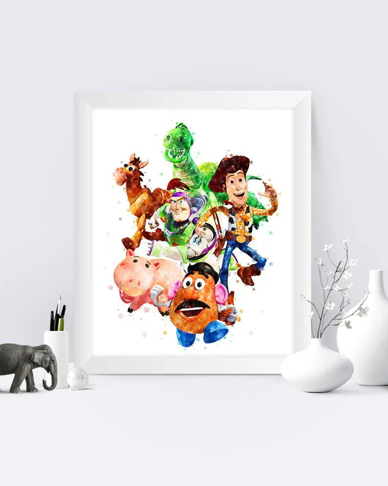 Cuadro Decorativo Infantil , Toy Story